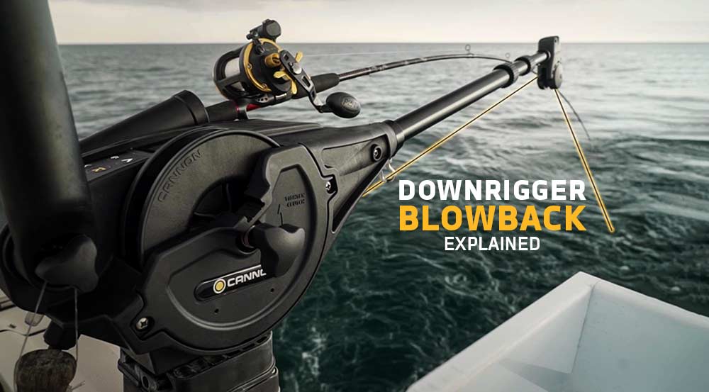 What Is Downrigger Blowback? [Explanation and Charts] - Cannon