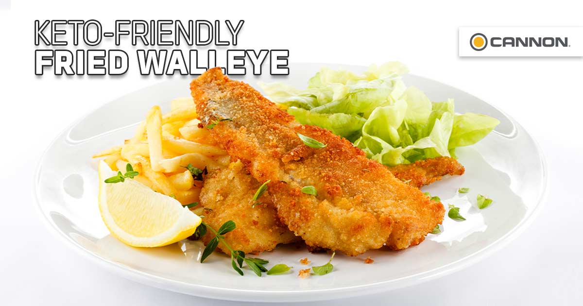 Keto Friendly Fried Walleye Recipe Cannon