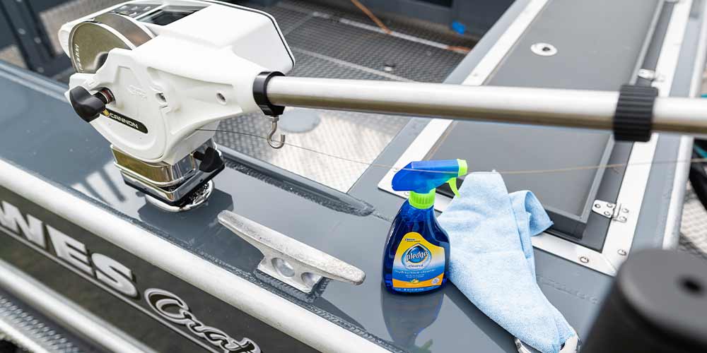 water based multipurpose cleaner for downriggers