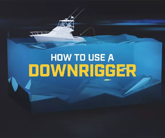 Trolling without a downrigger: tackle help